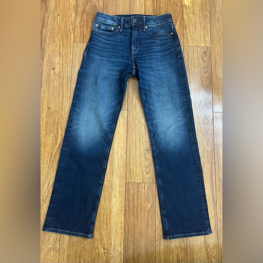 Men’s American Eagle Outfitters Dark Blue Skinny Airflex Jeans 26x30
